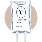 Hangover Cure IV Therapy Bag from Vitalounge. IV therapy locations in Orlando, Winter Park, Lake Mary, Lake Nona, Winter Garden, and O-town.