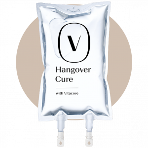 Hangover Cure IV Therapy Bag from Vitalounge. IV therapy locations in Orlando, Winter Park, Lake Mary, Lake Nona, Winter Garden, and O-town.