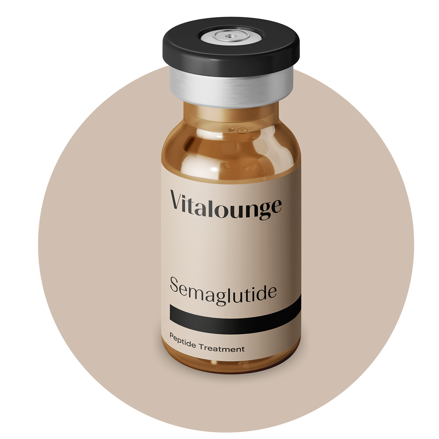 VITALOUNGE vials mockup Semaglutide